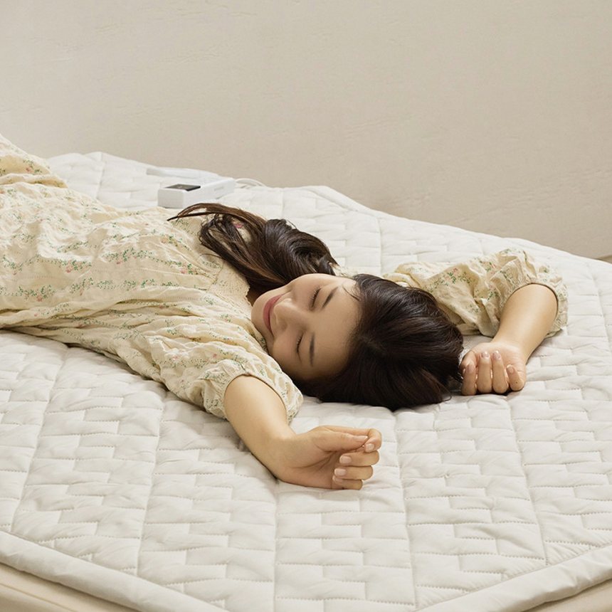 세인트리빙 전기요 프리미엄 그래핀 신소재 블리스 카본 탄소 칩 전기 매트 국내생산 킹 사이즈